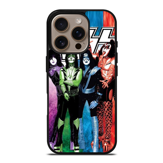 KISS METAL BAND iPhone 16 Pro Case Cover