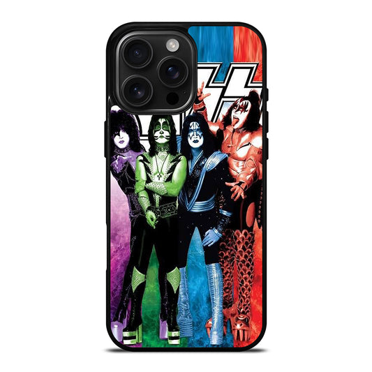 KISS METAL BAND iPhone 16 Pro Max Case Cover