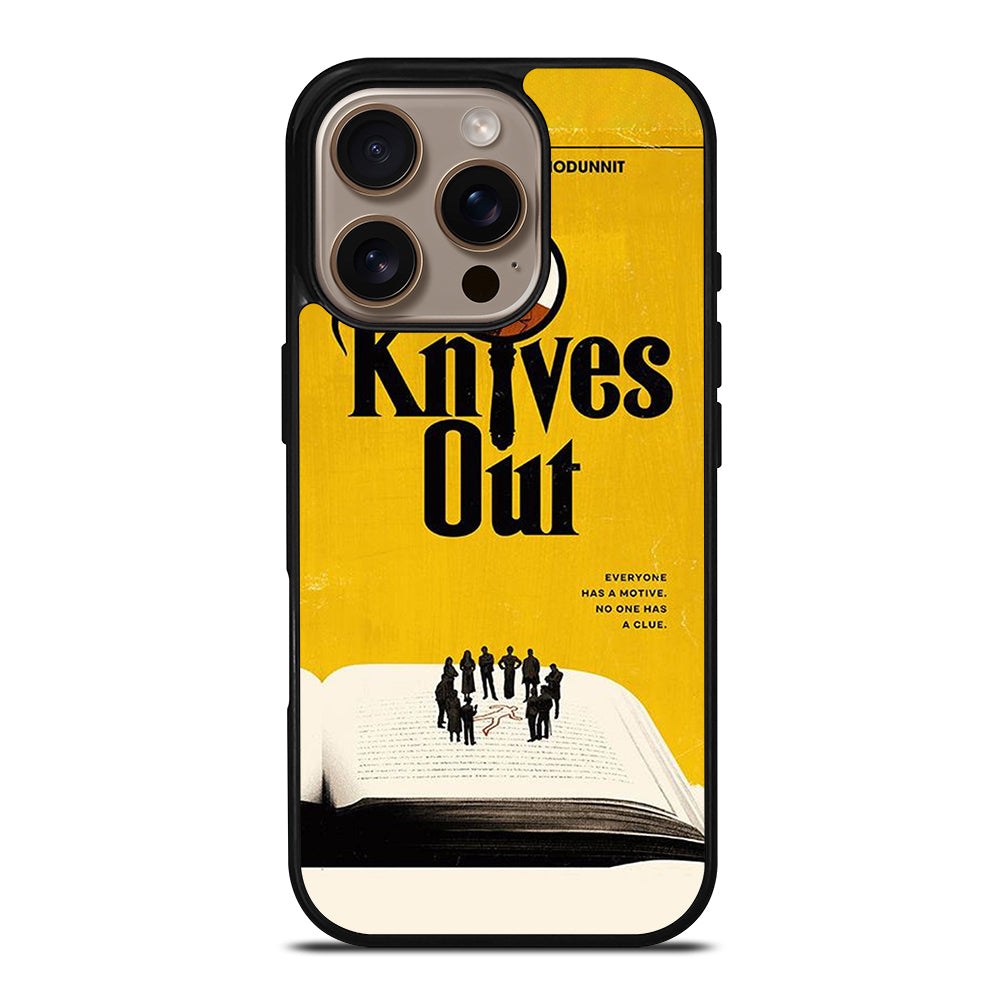 KNIVES OUT MOVIES POSTER iPhone 16 Pro Case Cover