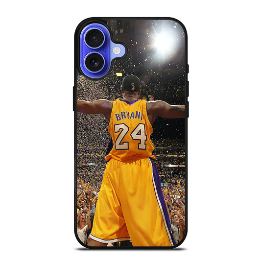 KOBE BRYANT 24 NBA iPhone 16 Case Cover