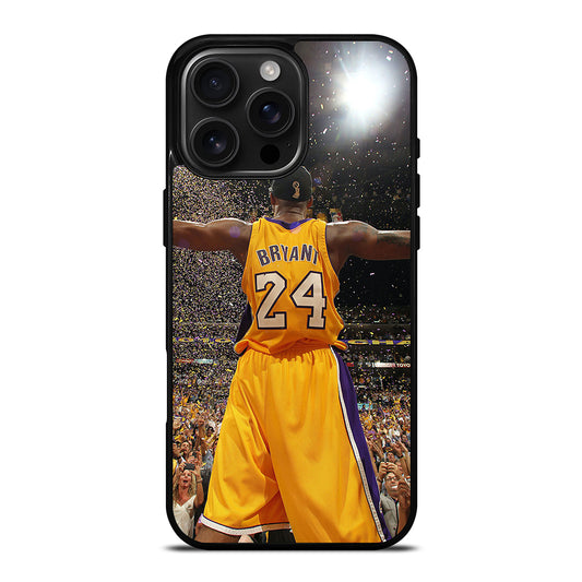 KOBE BRYANT 24 NBA iPhone 16 Pro Max Case Cover