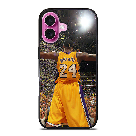 KOBE BRYANT 24 NBA iPhone 16 Plus Case Cover
