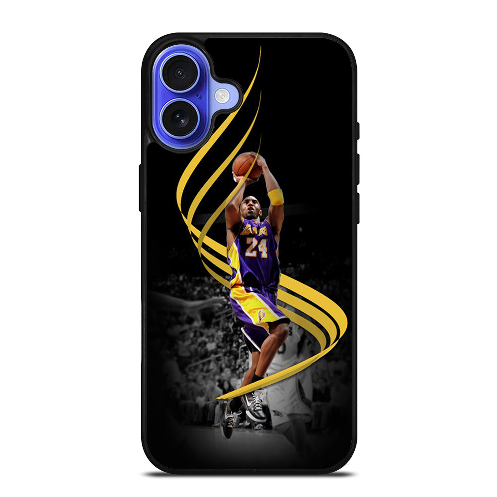 KOBE BRYANT BASKETBALL iPhone 16 Case Cover