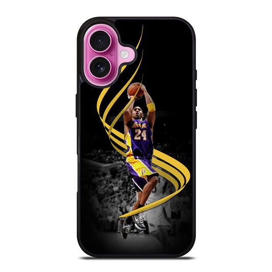 KOBE BRYANT BASKETBALL iPhone 16 Plus Case Cover