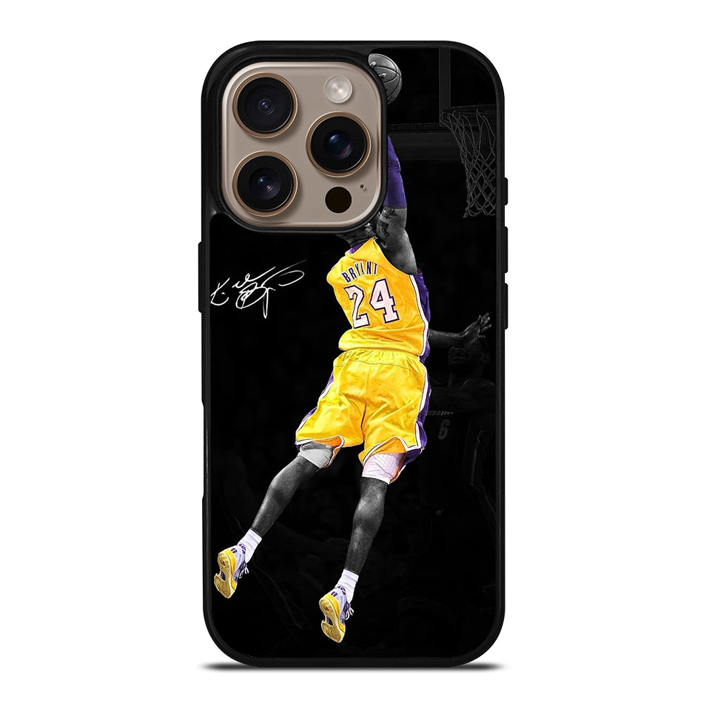 KOBE BRYANT SIGNATURE iPhone 16 Pro Case Cover