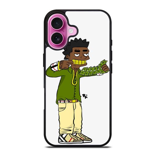 KODAK BLACK CARTOON iPhone 16 Plus Case Cover