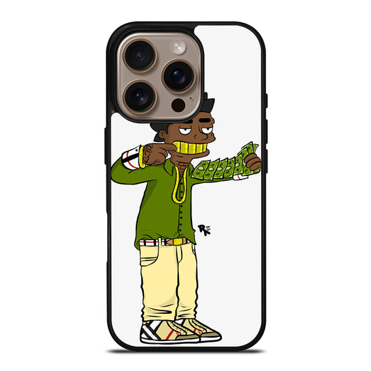 KODAK BLACK CARTOON iPhone 16 Pro Case Cover