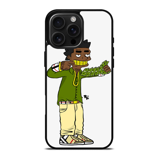 KODAK BLACK CARTOON iPhone 16 Pro Max Case Cover