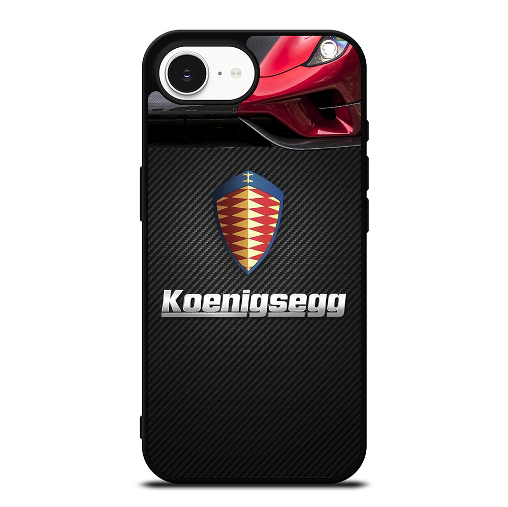 KOENIGSEGG CARBON LOGO iPhone 16e Case Cover