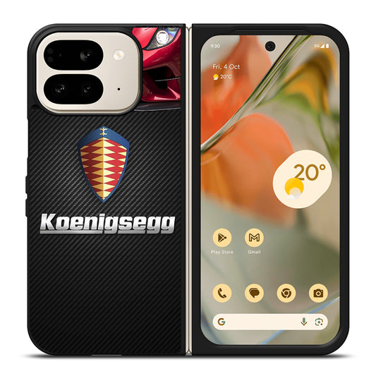 KOENIGSEGG CARBON LOGO Google Pixel 9 Pro Fold Case Cover