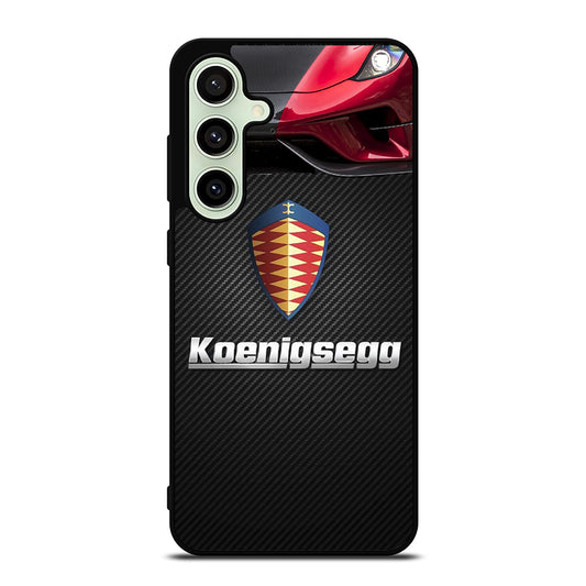 KOENIGSEGG CARBON LOGO Samsung Galaxy S24 FE Case Cover