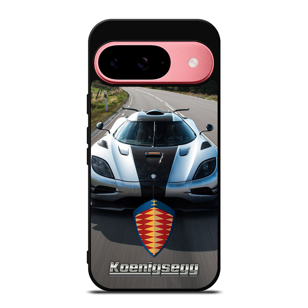KOENIGSEGG CAR WHITE Google Pixel 9 Case Cover