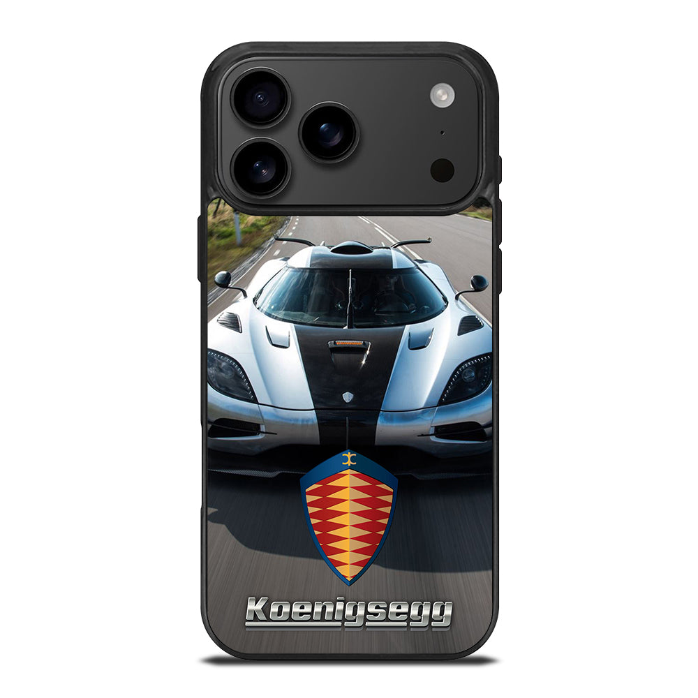 KOENIGSEGG CAR WHITE iPhone 17 Pro Max Case Cover
