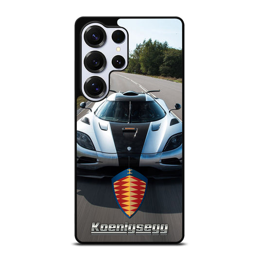 KOENIGSEGG CAR WHITE Samsung Galaxy S25 Ultra Case Cover