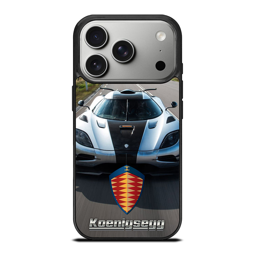 KOENIGSEGG CAR WHITE iPhone 17 Pro Case Cover
