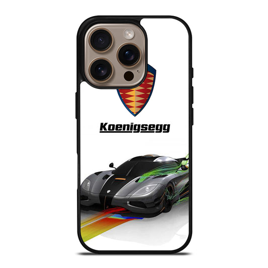 KOENIGSEGG GREY CAR iPhone 16 Pro Case Cover