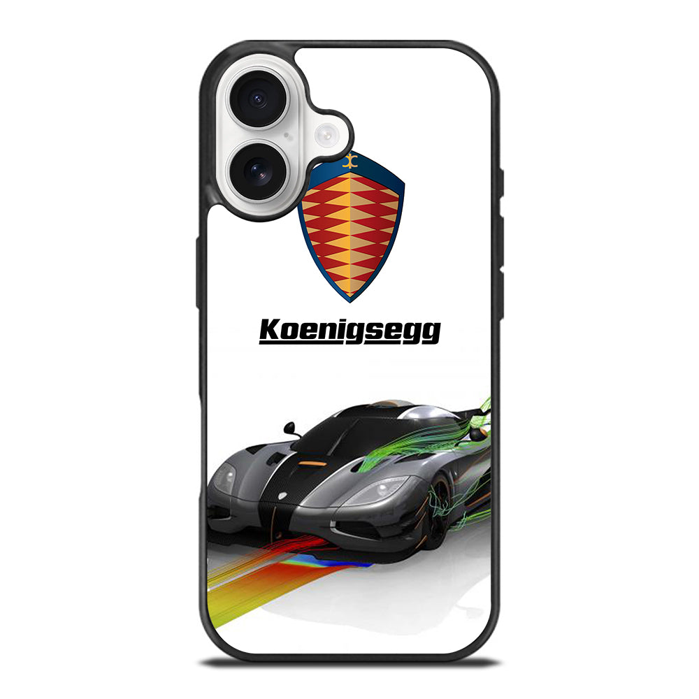 KOENIGSEGG GREY CAR iPhone 17 Case Cover
