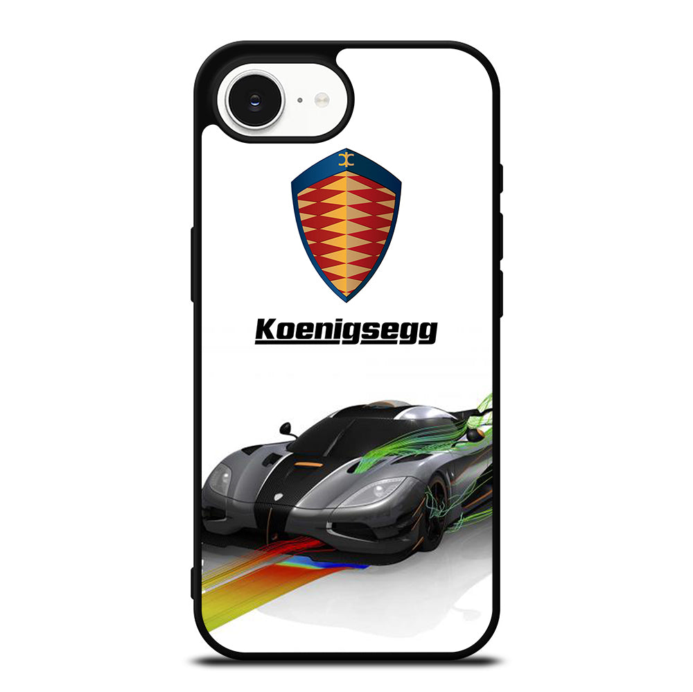KOENIGSEGG GREY CAR iPhone 16e Case Cover