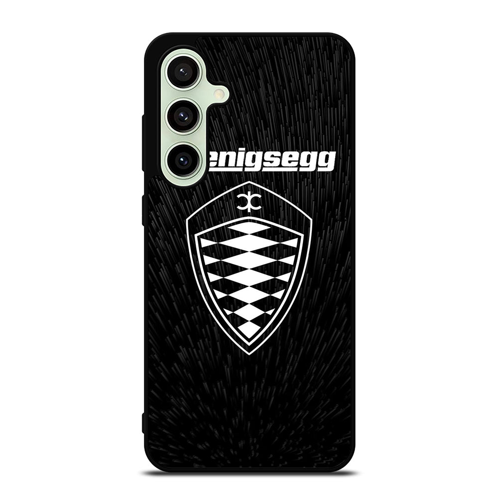 KOENIGSEGG LOGO BLACK Samsung Galaxy S24 FE Case Cover