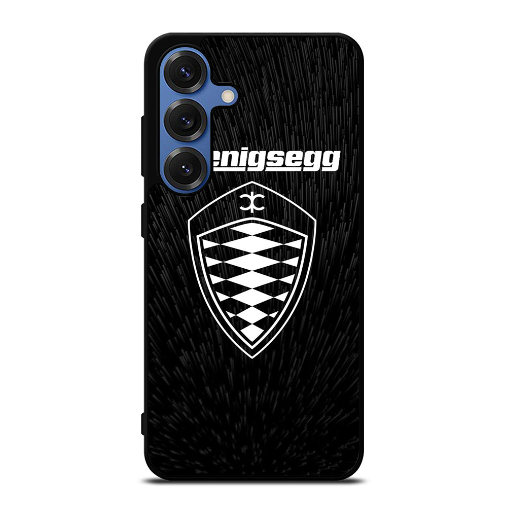 KOENIGSEGG LOGO BLACK Samsung Galaxy S25 Case Cover