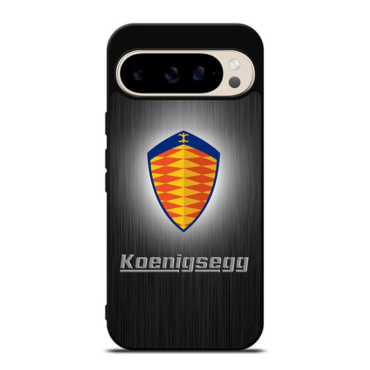 KOENIGSEGG METAL LOGO Google Pixel 9 Pro Case Cover