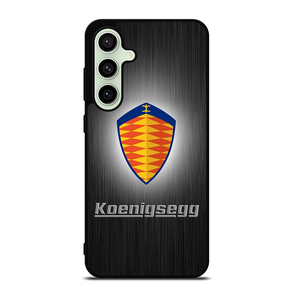 KOENIGSEGG METAL LOGO Samsung Galaxy S24 FE Case Cover