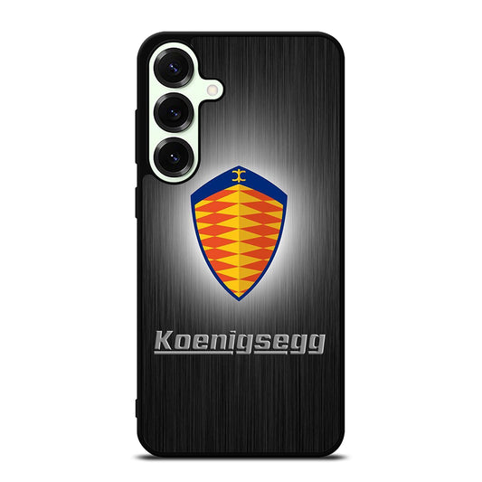 KOENIGSEGG METAL LOGO Samsung Galaxy S25 Plus Case Cover