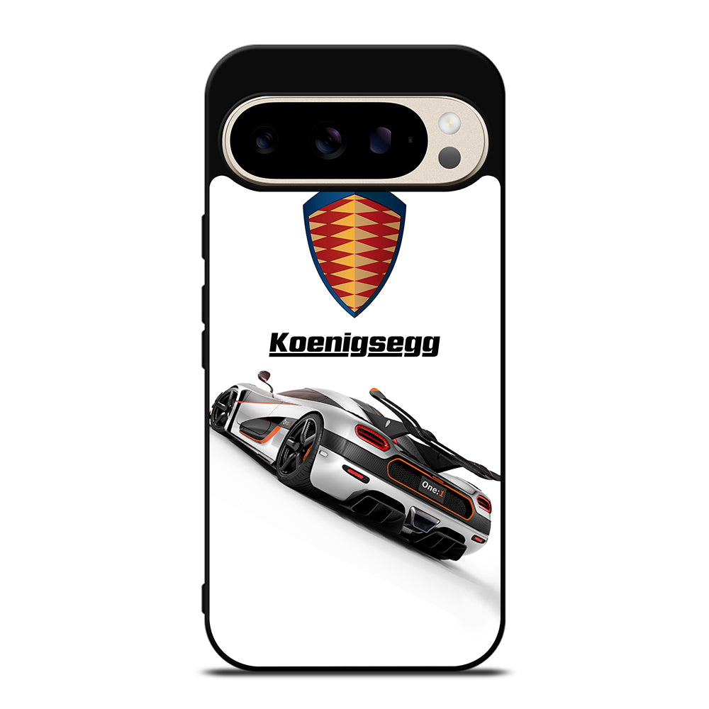 KOENIGSEGG WHITE CAR Google Pixel 9 Pro Case Cover