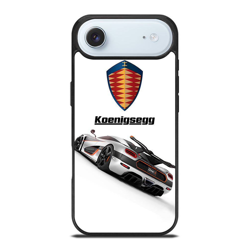 KOENIGSEGG WHITE CAR iPhone Air Case Cover