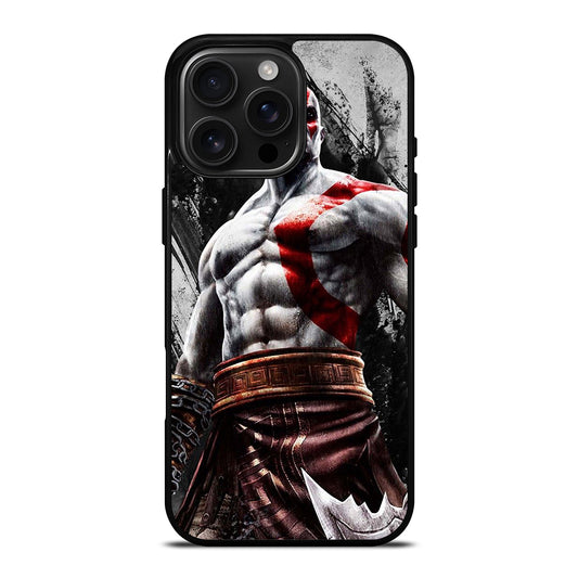 KRATOS GOD OF WAR 1 iPhone 16 Pro Max Case Cover