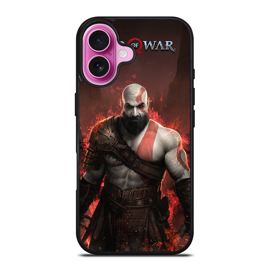 KRATOS GOD OF WAR 2 iPhone 16 Plus Case Cover