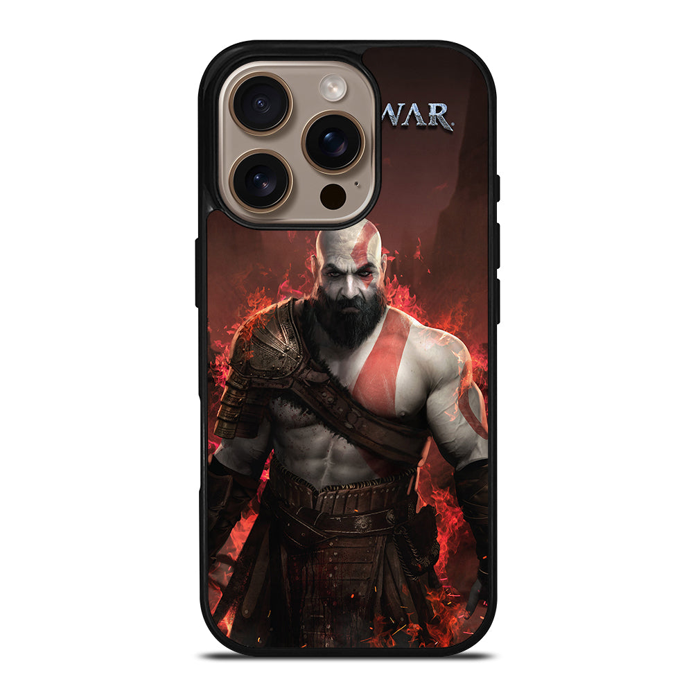 KRATOS GOD OF WAR 2 iPhone 16 Pro Case Cover