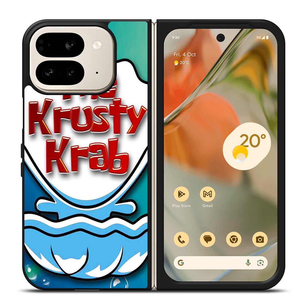 KRUSTY CRAB LOGO SPONGEBOB Google Pixel 9 Pro Fold Case Cover