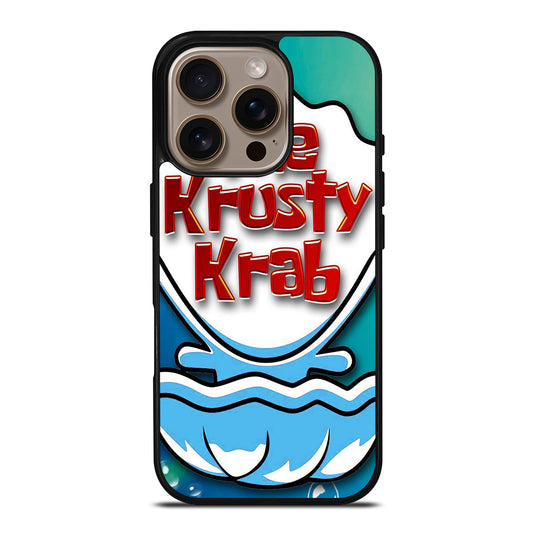 KRUSTY CRAB LOGO SPONGEBOB iPhone 16 Pro Case Cover