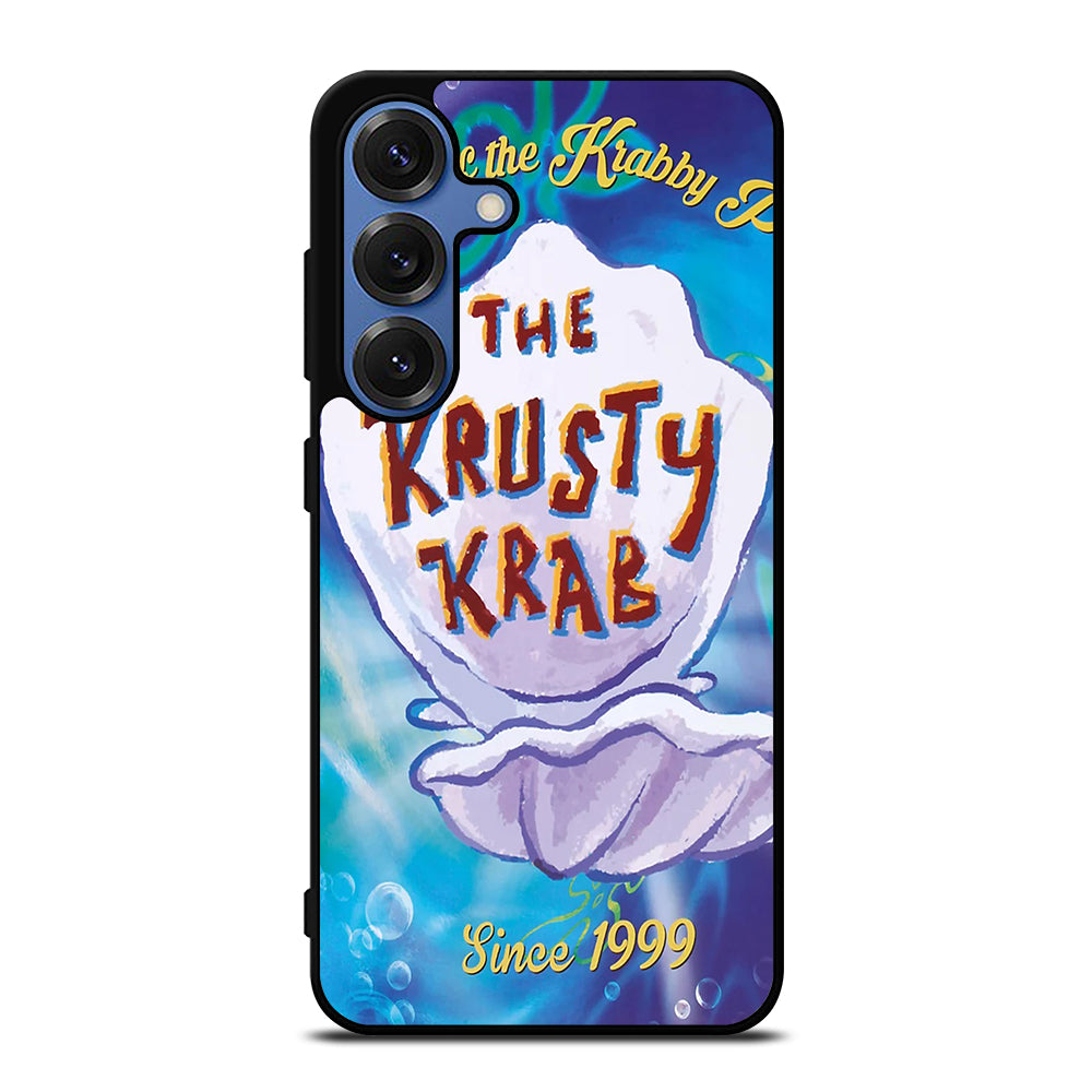 KRUSTY CRAB SINCE 1999 SPONGEBOB LOGO Samsung Galaxy S25 Case Cover