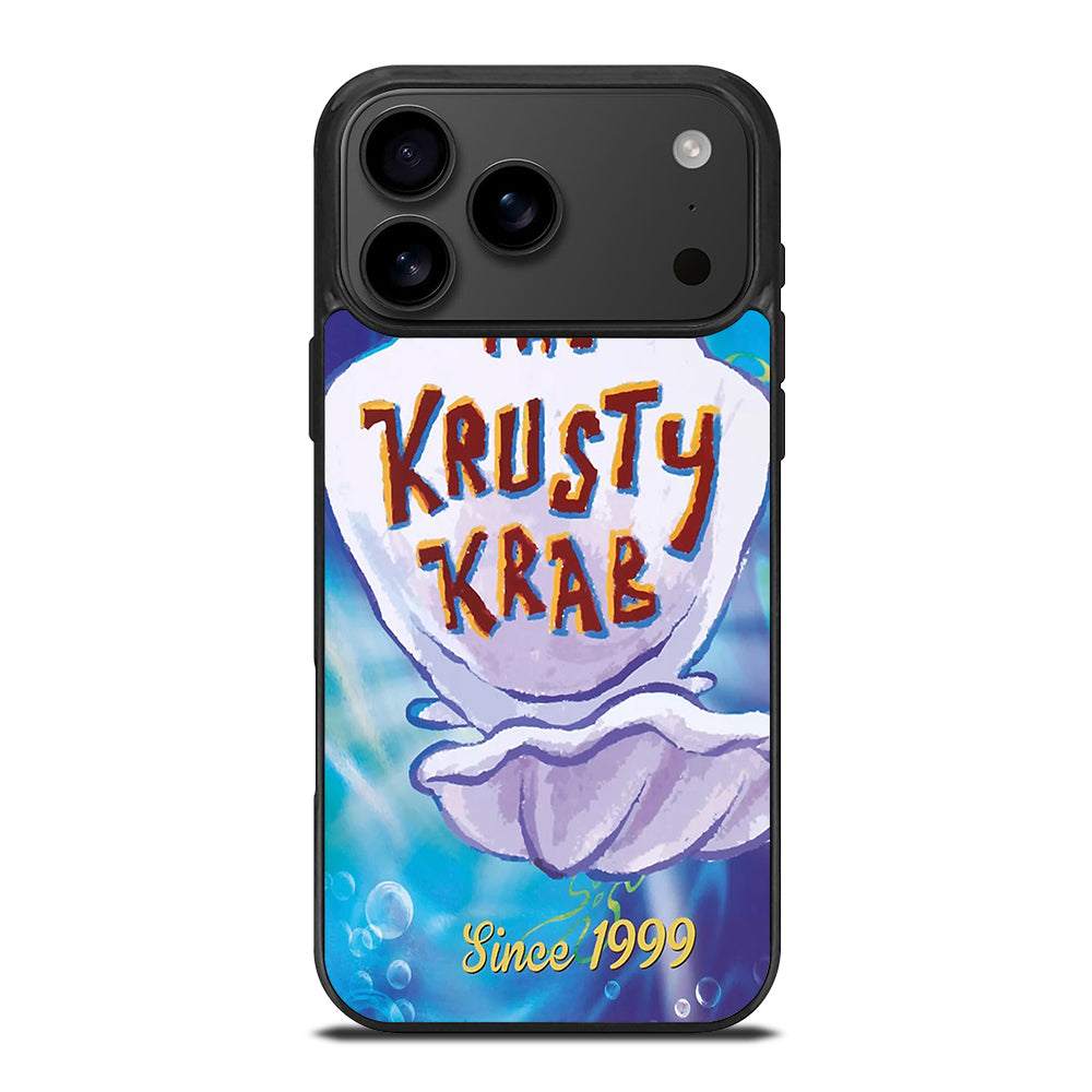 KRUSTY CRAB SINCE 1999 SPONGEBOB LOGO iPhone 17 Pro Max Case Cover