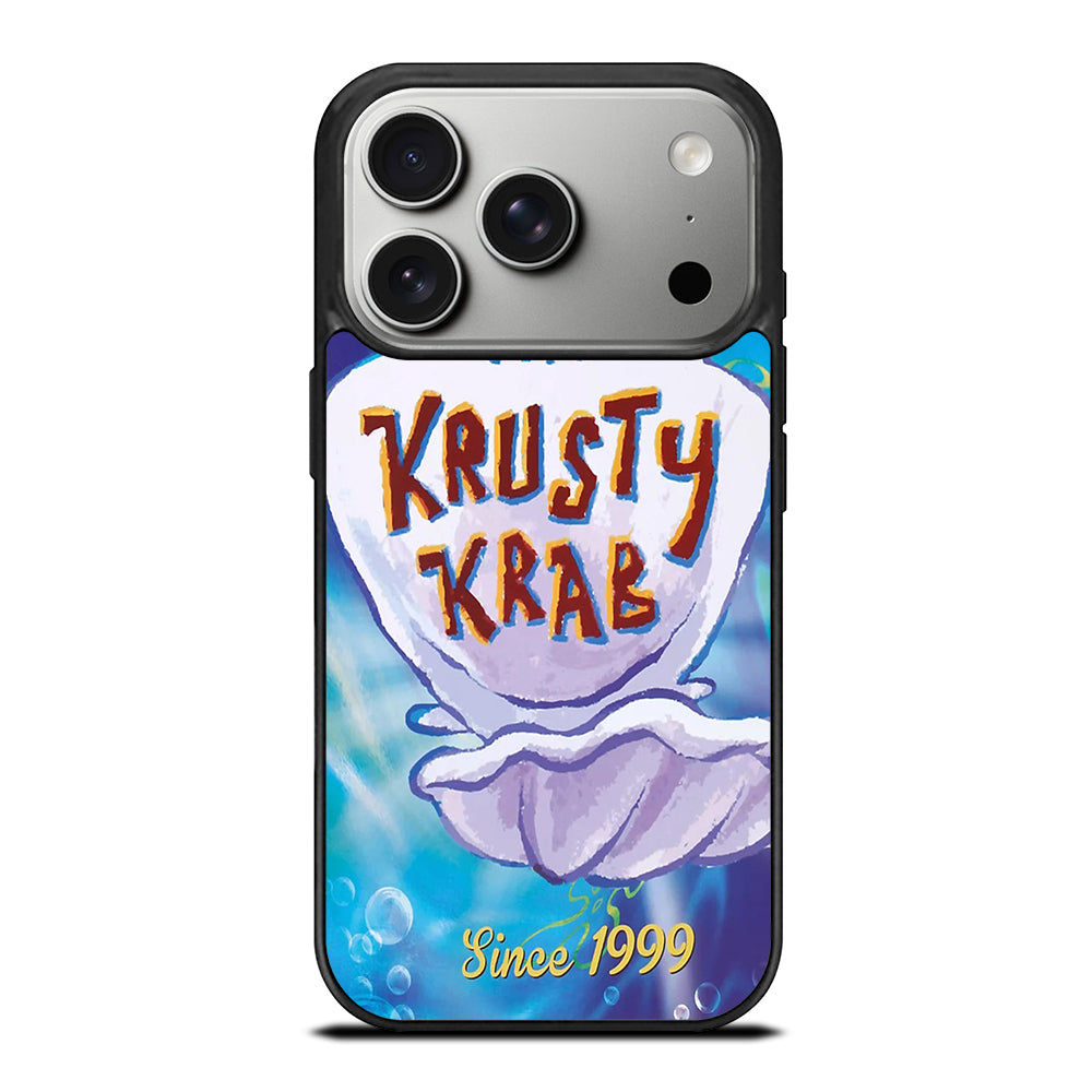 KRUSTY CRAB SINCE 1999 SPONGEBOB LOGO iPhone 17 Pro Case Cover