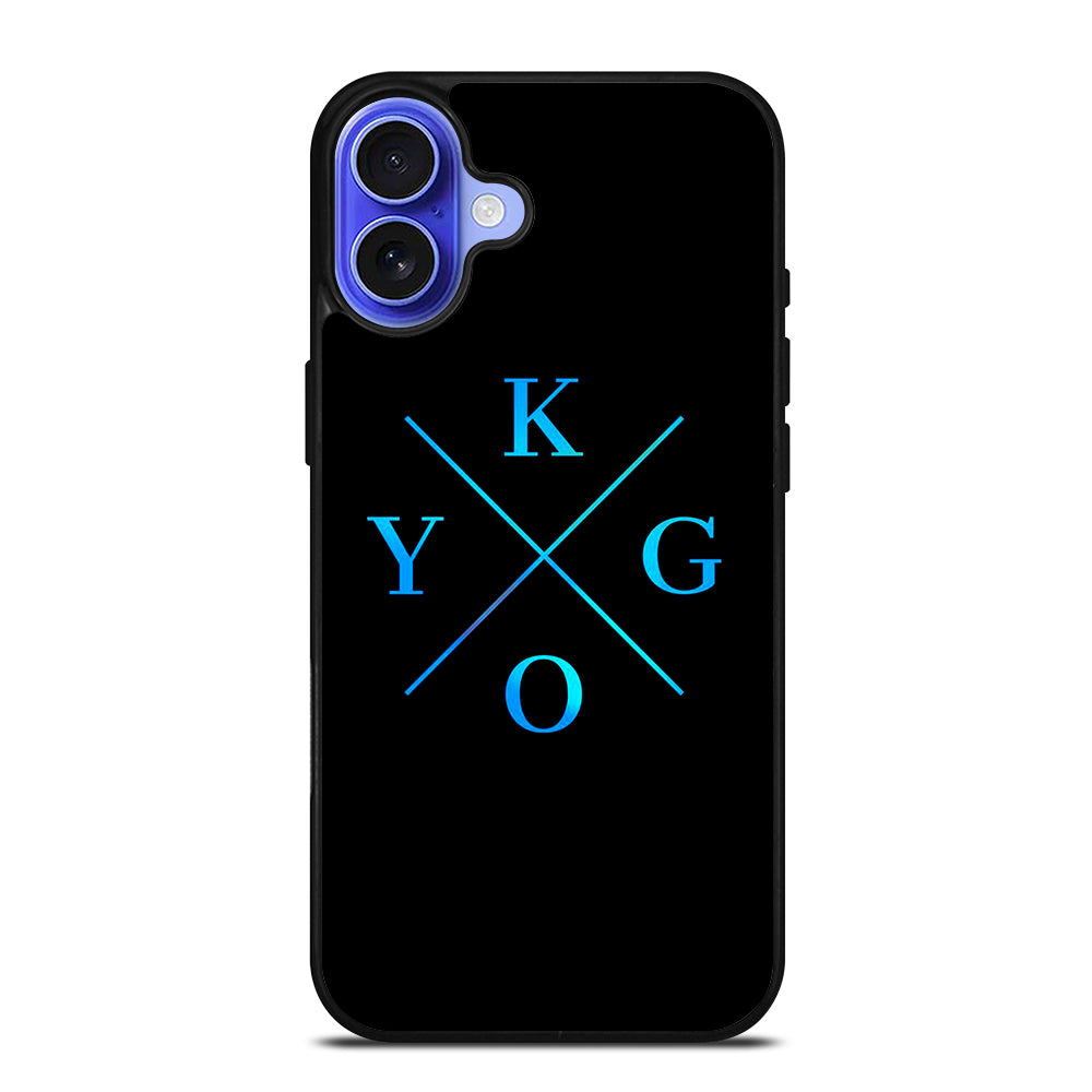 KYGO DJ BLUE LOGO iPhone 16 Case Cover