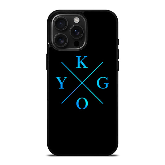 KYGO DJ BLUE LOGO iPhone 16 Pro Max Case Cover