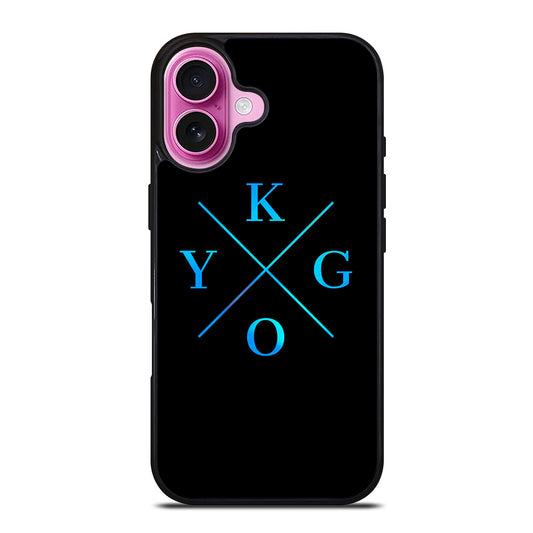 KYGO DJ BLUE LOGO iPhone 16 Plus Case Cover