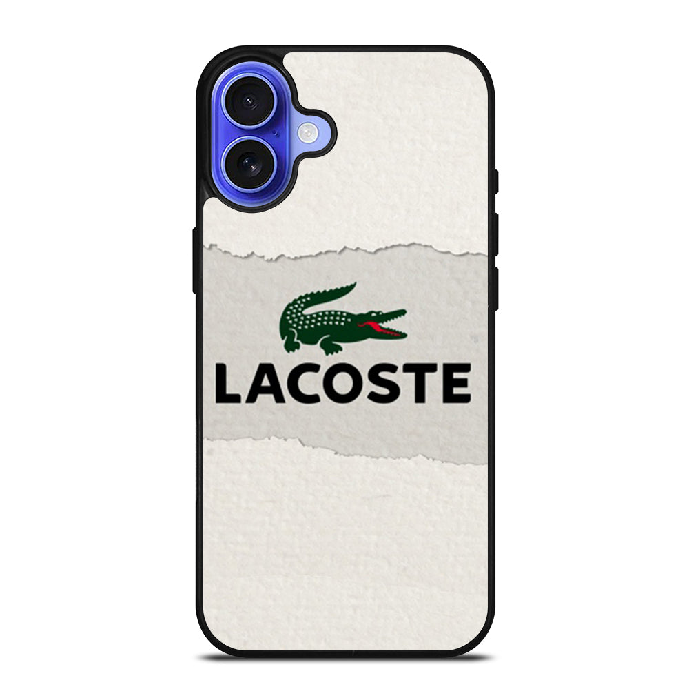 LACOSTE LOGO 1 iPhone 16 Case Cover