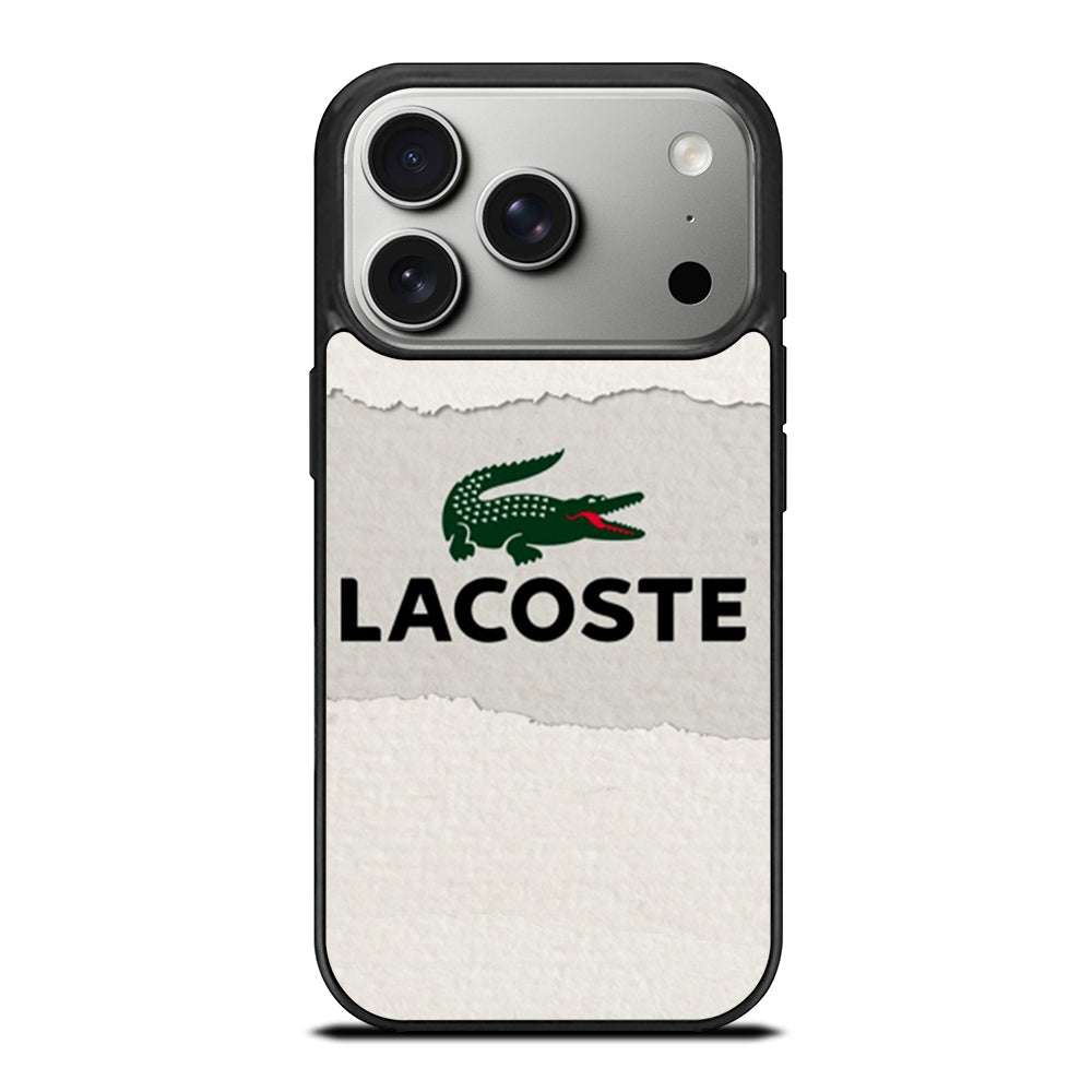 LACOSTE LOGO 1 iPhone 17 Pro Case Cover