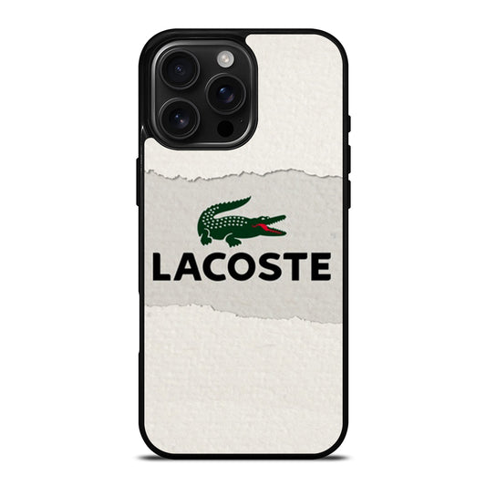 LACOSTE LOGO 1 iPhone 16 Pro Max Case Cover