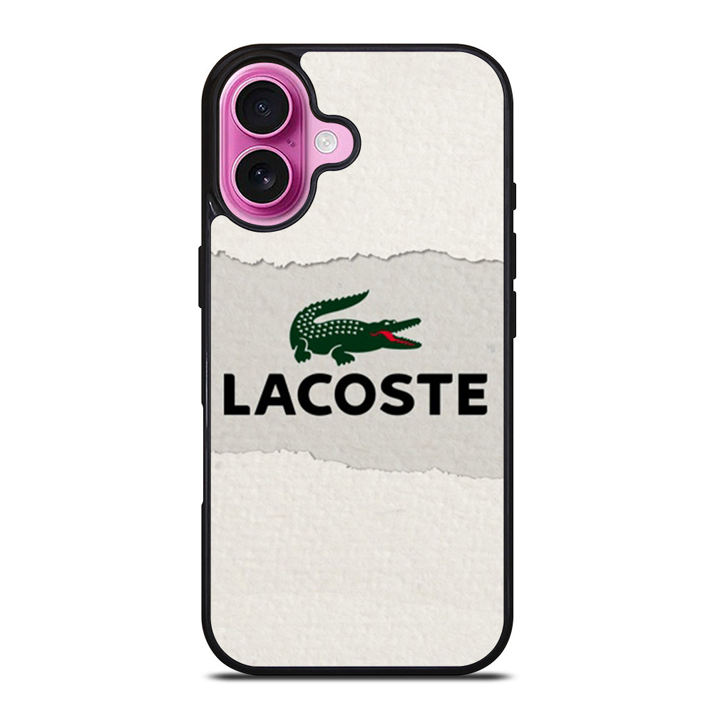 LACOSTE LOGO 1 iPhone 16 Plus Case Cover