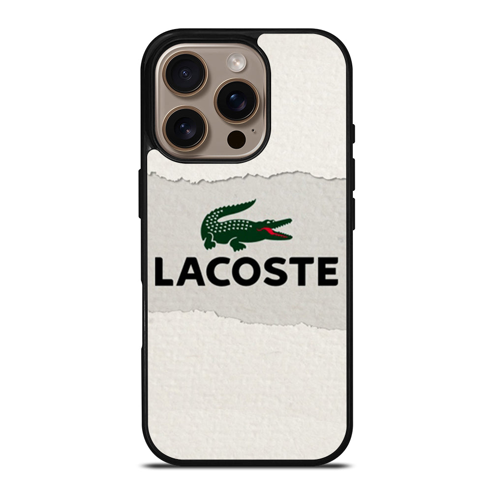 LACOSTE LOGO 1 iPhone 16 Pro Case Cover