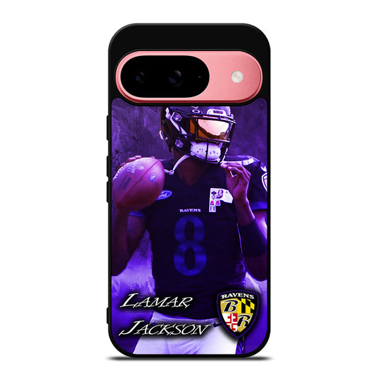 LAMAR JACKSON RAVENS FOOTBALL 1 Google Pixel 9 Case Cover