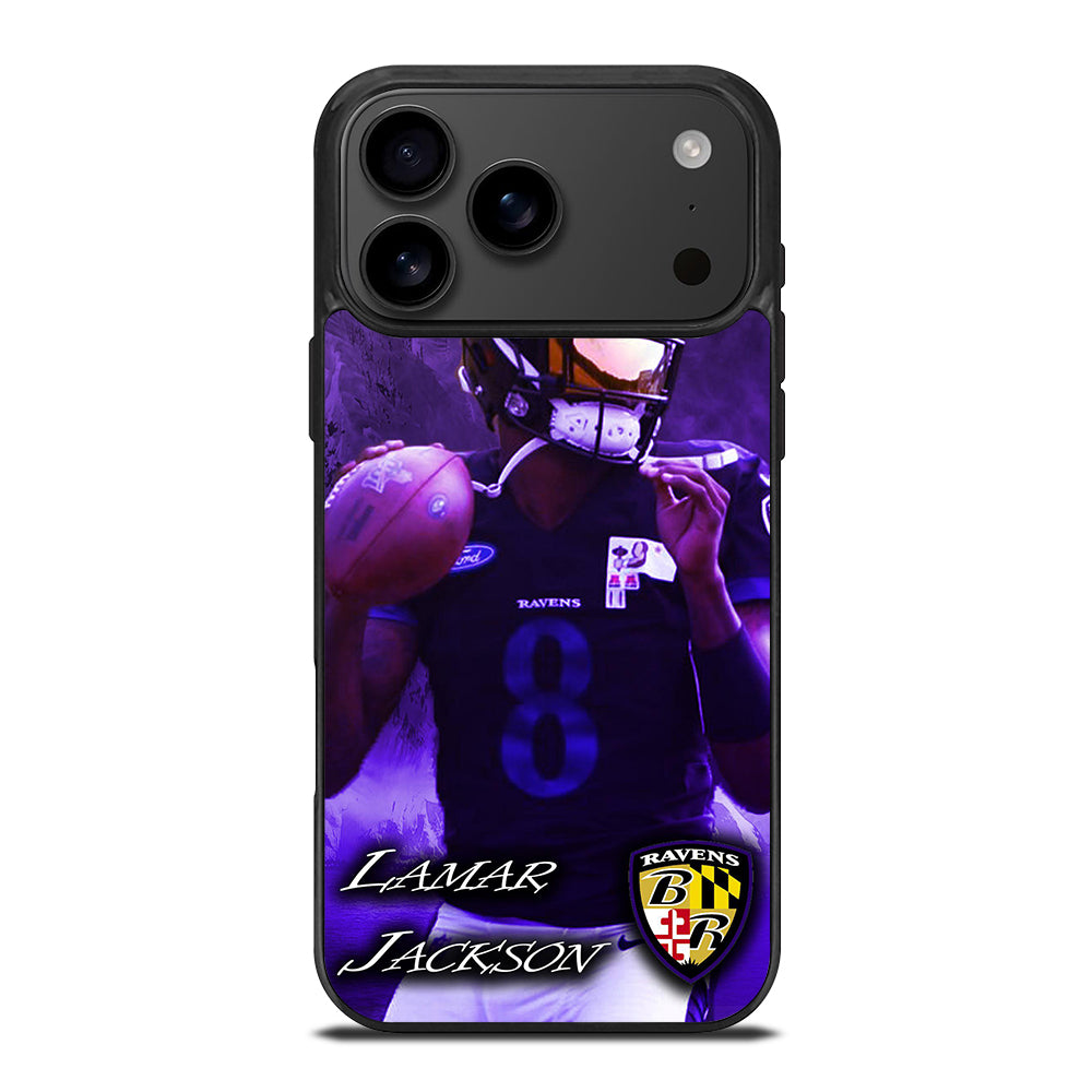 LAMAR JACKSON RAVENS FOOTBALL 1 iPhone 17 Pro Max Case Cover