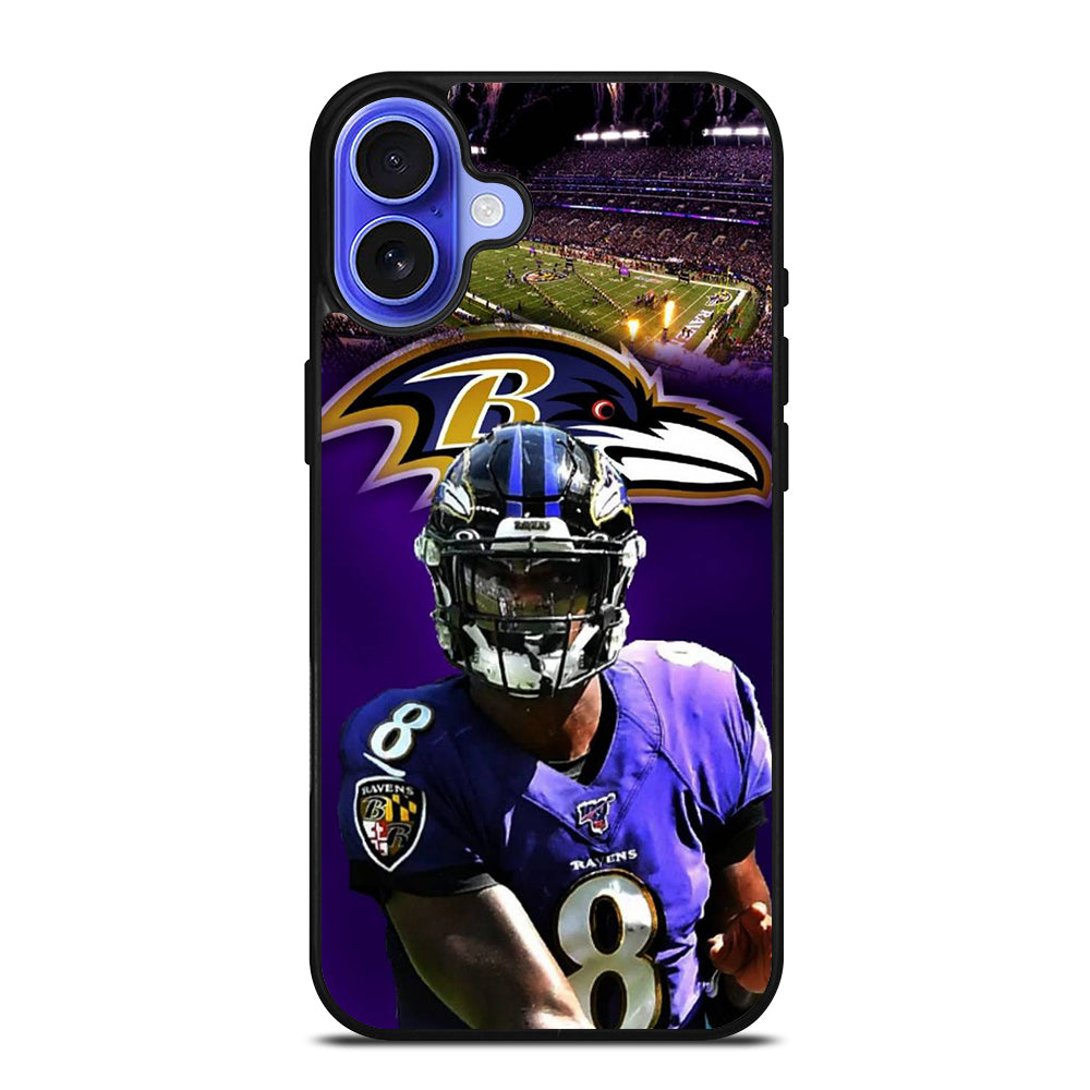 LAMAR JACKSON RAVENS FOOTBALL 2 iPhone 16 Case Cover