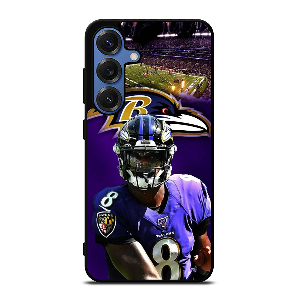 LAMAR JACKSON RAVENS FOOTBALL 2 Samsung Galaxy S25 Case Cover