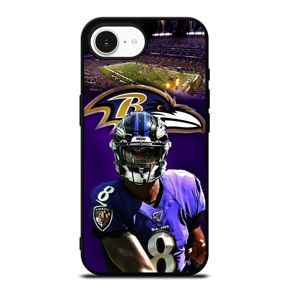 LAMAR JACKSON RAVENS FOOTBALL 2 iPhone 16e Case Cover
